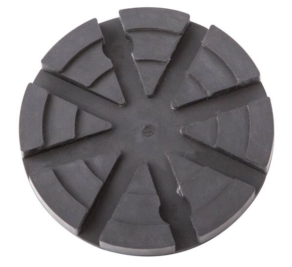 Tampon caoutchouc rond avec renfort plaque métallique ø125x24mm pour pont élévateur Nussbaum, AMI - EG 1147 - CLAS Equipements – Image 2