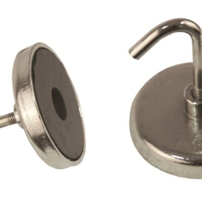 Lot de 20 crochets magnétiques pour panneaux fonds perforés, servante d'atelier - EG 8008 - CLAS Equipements
