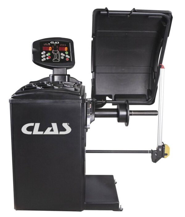 Equilibreuse à roues 28'' 3D automatique 230V 90W avec affichage digital + pointeur laser - EQ 2100 - CLAS Equipements