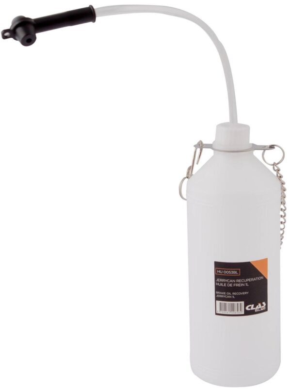 Jerrycan récupération huile de frein 1l - HU 0053BL - CLAS Equipements