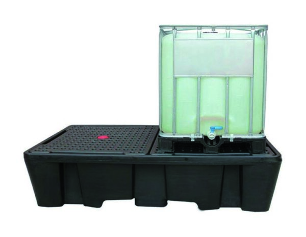 Bac rétention 1100L pour 2 x IBC - HU 0260 - CLAS Equipements – Image 2