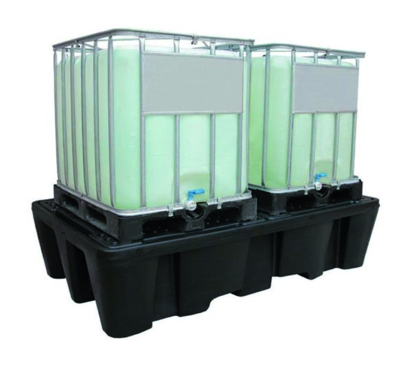 Bac rétention 1100L pour 2 x IBC - HU 0260 - CLAS Equipements – Image 3