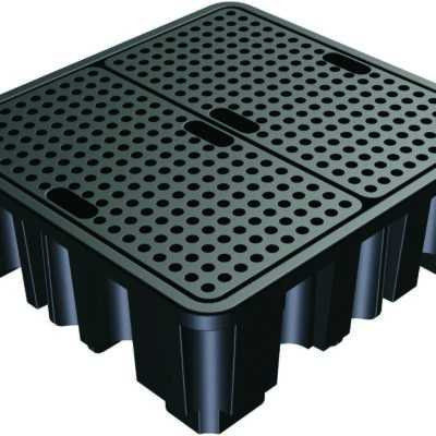 Bac rétention 480L 4 futs - HU 0450 - CLAS Equipements