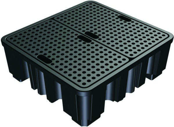 Bac rétention 480L 4 futs - HU 0450 - CLAS Equipements