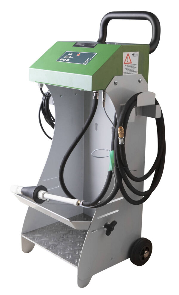 Purgeur d'embrayages électrique huile minérale/multigrade 230V de 5-20L 3.5bar - HU 1108 - CLAS Equipements