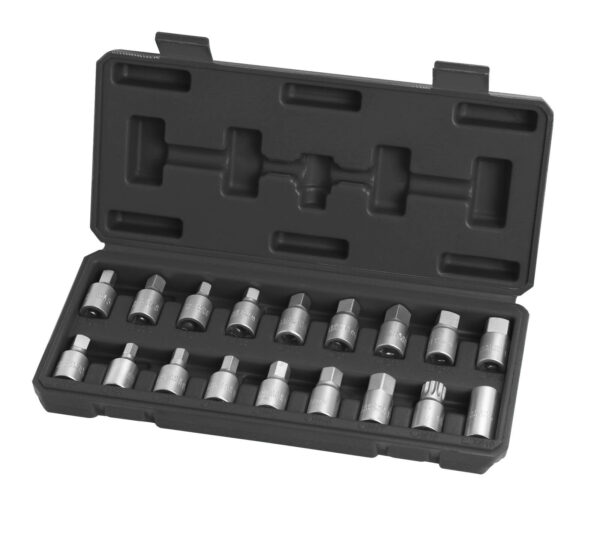 Coffret 18 embouts vidange 3/8" CrV - HU 2002 - CLAS Equipements – Image 2