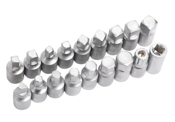 Coffret 18 embouts vidange 3/8" CrV - HU 2002 - CLAS Equipements – Image 3