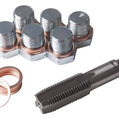 Lot de 6 bouchons + joints + taraud M13x1.25 pour réparation carter - HU 2051 - CLAS Equipements