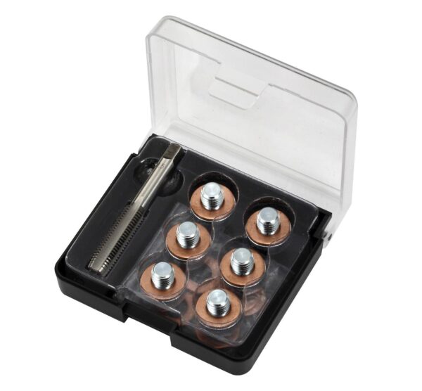 Lot de 6 bouchons + joints + taraud M11x1.5 pour réparation carter - HU 2057 - CLAS Equipements