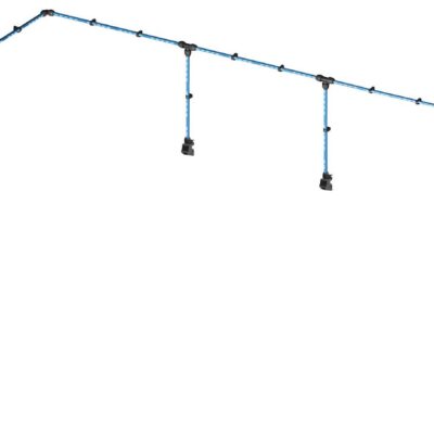 Kit réseau alu ø16mm L. 20M 3 descentes pour réseau d'air comprimé - KR 2016 - CLAS Equipements