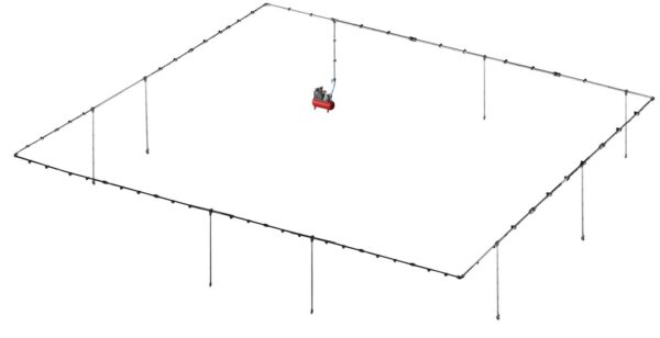 Kit réseau alu ø32mm L. 60M 8 descentes pour réseau d'air comprimé - KR 6032 - CLAS Equipements