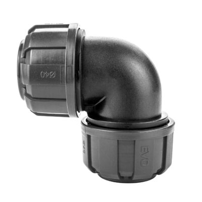 Coude composite ø40mm à 90° pour réseau d'air comprimé - KR 7008 - CLAS Equipements