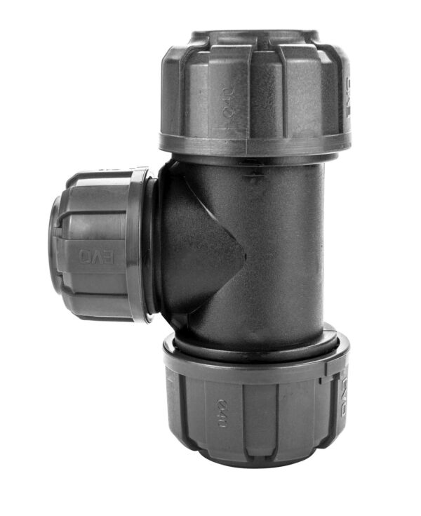 TE composite réduit au centre ø20x16 pour réseau d'air comprimé - KR 7063 - CLAS Equipements