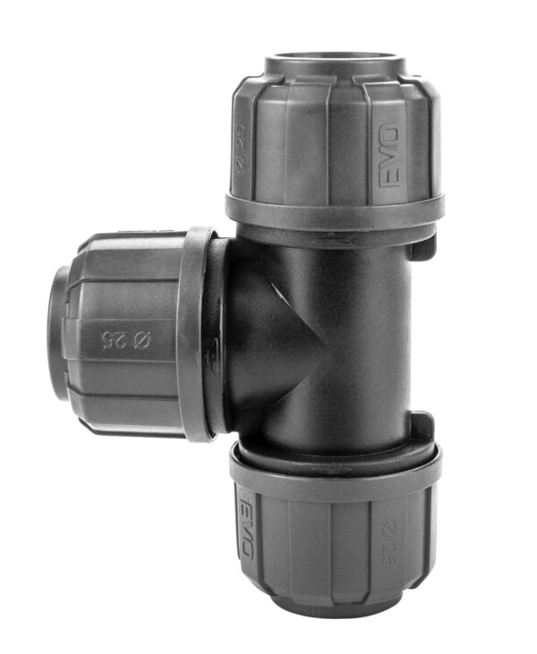 TE composite égal ø20mm pour réseau d'air comprimé - KR 7074 - CLAS Equipements