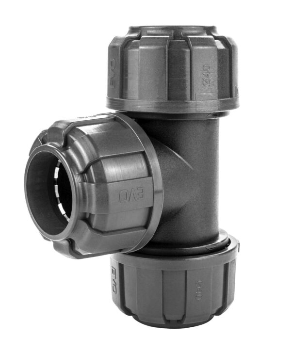TE composite égal ø40mm pour réseau d'air comprimé - KR 7077 - CLAS Equipements – Image 2