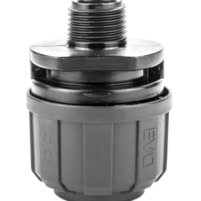 Connecteur tube composite ø25 x 1/2"G pour réseau d'air comprimé - KR 7085 - CLAS Equipements