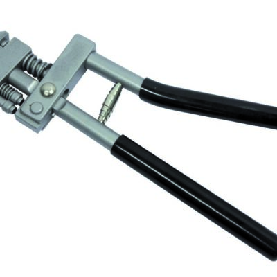 Pince à soyer avec tête pivotante pour poinçonner ø5mm et plier 12mm - OC 0025 - CLAS Equipements