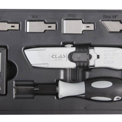 Coffret racloir et cutter "Spécial carrosserie" - OC 0302 - CLAS Equipements