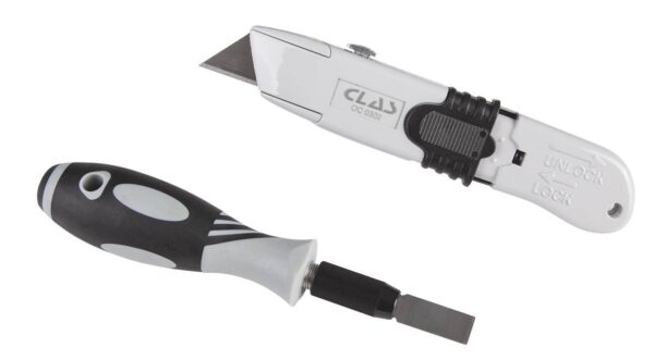 Coffret racloir et cutter "Spécial carrosserie" - OC 0302 - CLAS Equipements – Image 2