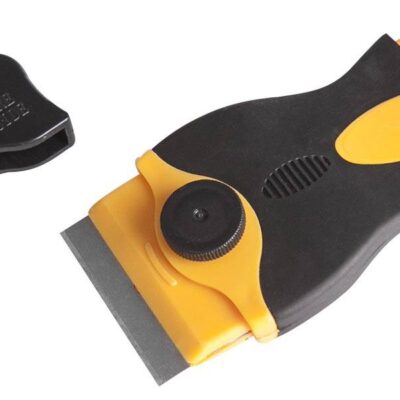 Racloir plastique avec lame 38 x 19 mm "Spécial carrosserie" - OC 0307BL - CLAS Equipements