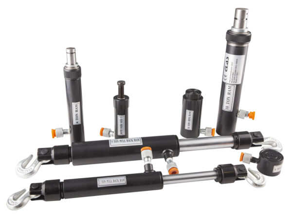 Coffret 7 vérins carrossier tireur/pousseur raccord 1/4" - OC 0705 - CLAS Equipements