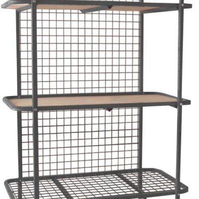 Chariot rangement 3 plateaux 260, 810 et 1390 mm (spécial carrosserie) - OC 0711 - CLAS Equipements