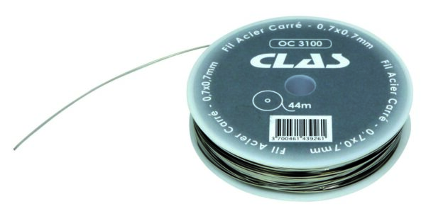 Dévidoir fil carré 0,7 x 0,7mm x 44M pour décoller les pare-brises - OC 3100 - CLAS Equipements