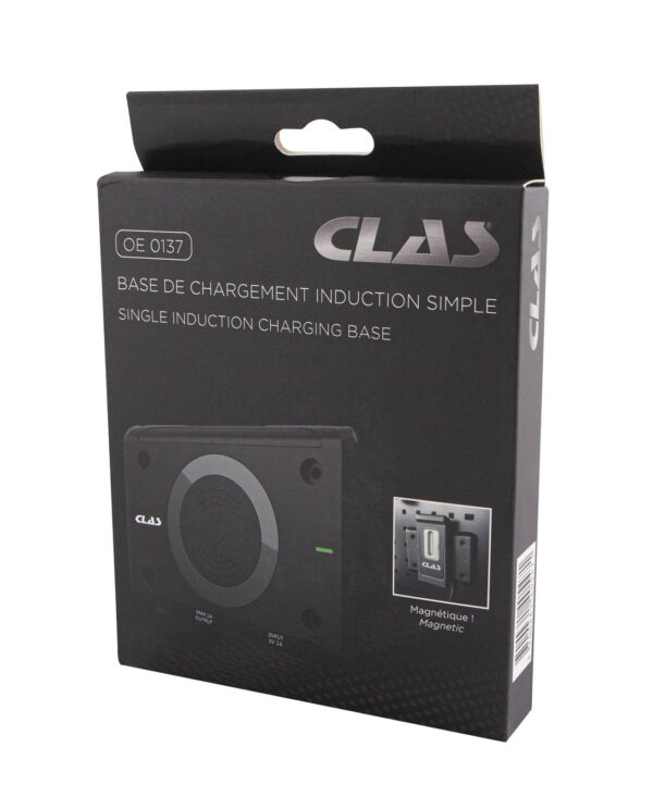 Base de chargement induction simple USB/C pour baladeuses OE 0146, OE 0147 - OE 0137 - CLAS Equipements – Image 5