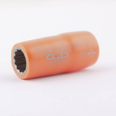 Douille 12 pans isolée 11mm 3/8'' 1000V VDE IEC 60900 CrV - OE 0234 - CLAS Equipements