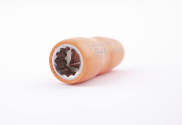 Douille 12 pans isolée 14mm 3/8'' 1000V VDE IEC 60900 CrV - OE 0237 - CLAS Equipements – Image 2
