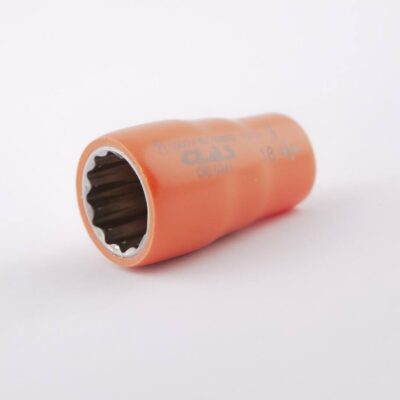Douille 12 pans isolée 18mm 3/8'' 1000V VDE IEC 60900 CrV - OE 0241 - CLAS Equipements