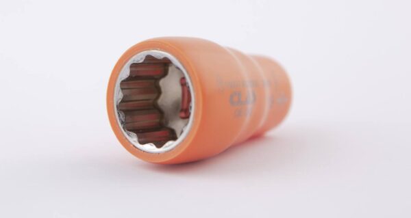 Douille 12 pans isolée 19mm 3/8'' 1000V VDE IEC 60900 CrV - OE 0242 - CLAS Equipements