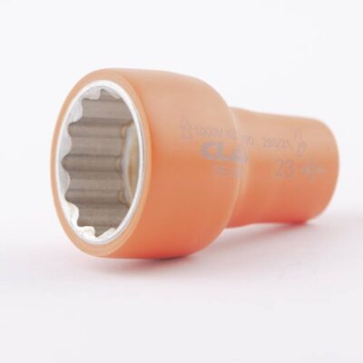 Douille 12 pans isolée 23mm 3/8'' 1000V VDE IEC 60900 CrV - OE 0246 - CLAS Equipements