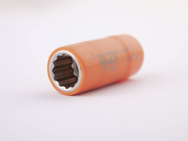 Douille 12 pans isolée 15mm 1/2'' 1000V VDE IEC 60900 CrV - OE 0255 - CLAS Equipements – Image 2