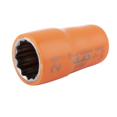 Douille 12 pans isolée 21mm 1/2'' 1000V VDE IEC 60900 CrV - OE 0261 - CLAS Equipements