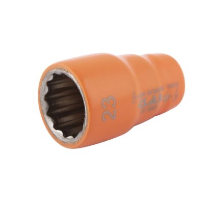 Douille 12 pans isolée 23mm 1/2'' 1000V VDE IEC 60900 CrV - OE 0263 - CLAS Equipements