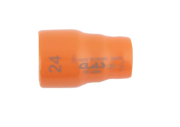 Douille 12 pans isolée 24mm 1/2'' 1000V VDE IEC 60900 CrV - OE 0264 - CLAS Equipements