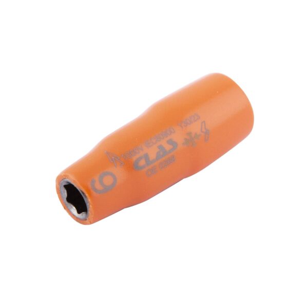 Douille 6 pans femelle isolée 6mm 1/4'' 1000V VDE IEC 60900 CrV - OE 0268 - CLAS Equipements
