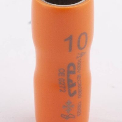 Douille 6 pans femelle isolée 10mm 1/4'' 1000V VDE IEC 60900 CrV - OE 0272 - CLAS Equipements