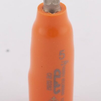Douille 6 pans male isolée 5mm 1/4'' 1000V VDE IEC 60900 CrV - OE 0282 - CLAS Equipements