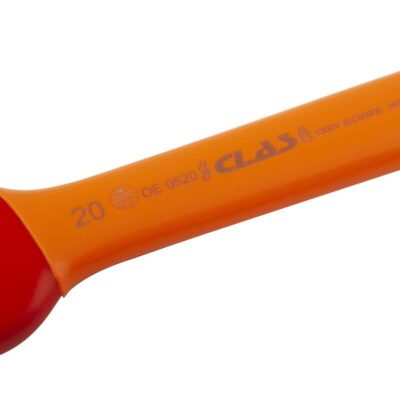 Clé plate 20mm isolée 1000V premium IEC 60900 en Crv - OE 0520 - CLAS Equipements