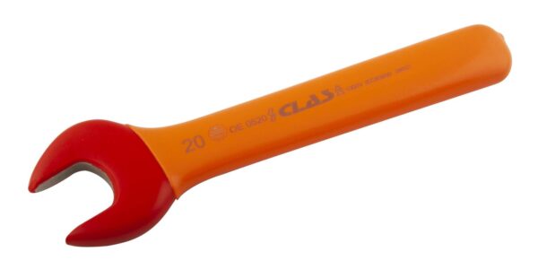 Clé plate 20mm isolée 1000V premium IEC 60900 en Crv - OE 0520 - CLAS Equipements