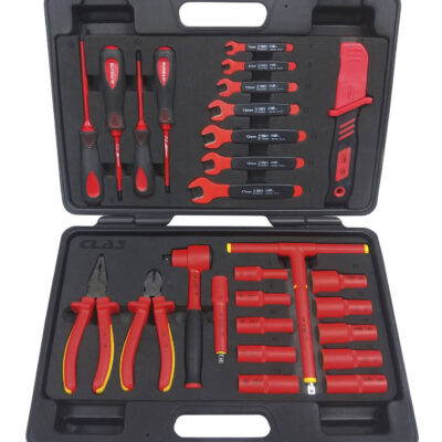 Coffret outils isolés 1000V IEC 60900 pour véhicules hybrides et électriques - OE 0700 - CLAS Equipements