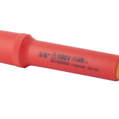 Rallonge L.100mm 3/8" isolée 1000V IEC 60900 - OE 0712 - CLAS Equipements