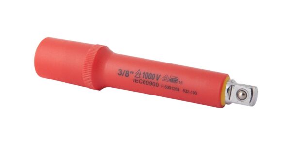 Rallonge L.100mm 3/8" isolée 1000V IEC 60900 - OE 0712 - CLAS Equipements