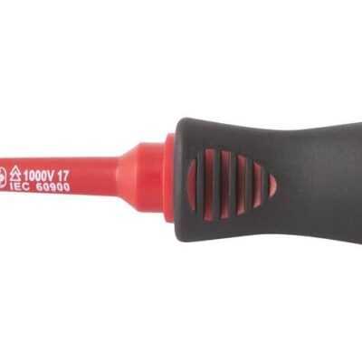Tournevis fente 4x100mm isolé 1000V IEC 60900 - OE 0716 - CLAS Equipements