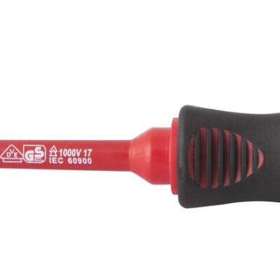 Tournevis fente 5.5x125mm isolé 1000V IEC 60900 - OE 0717 - CLAS Equipements