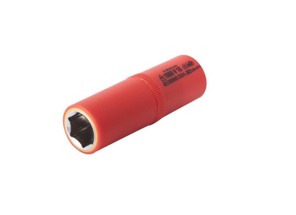 Douille 13mm L.72mm 3/8" isolée 1000V IEC 60900 en CrV - OE 0731 - CLAS Equipements