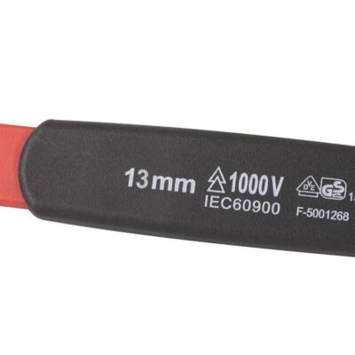 Clé plate 13mm isolée 1000V VDE IEC 60900 en CrV - OE 0732 - CLAS Equipements