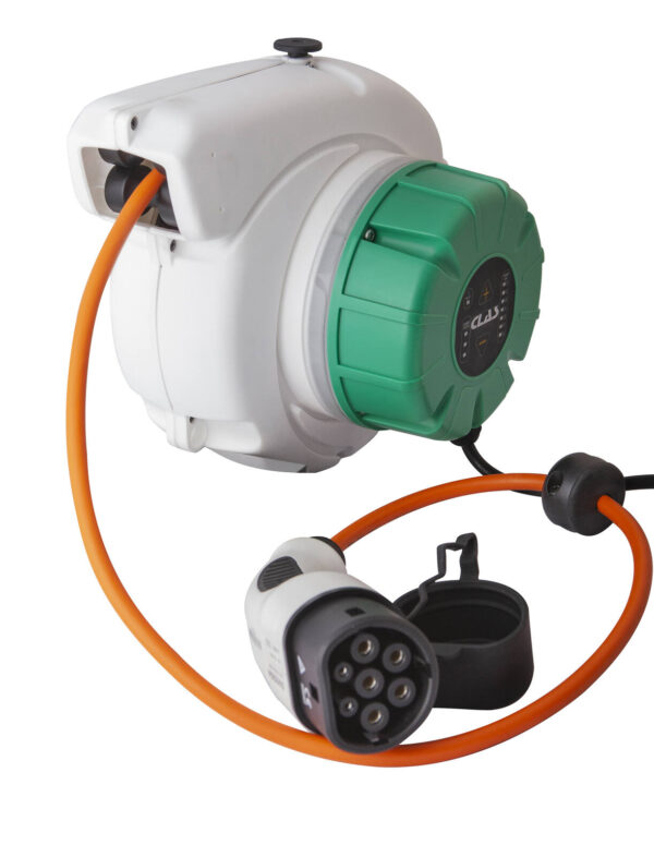 Enrouleur wallbox wifi pour alimentation vehicule électrique type2 - OE 2000 - CLAS Equipements – Image 2